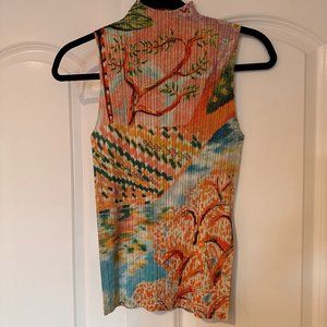 Pleats Please Issey Miyake Promenade Top Size 5